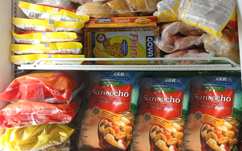 Alimentación latina en Errenteria - Precocinados congelados latinos listos para comer