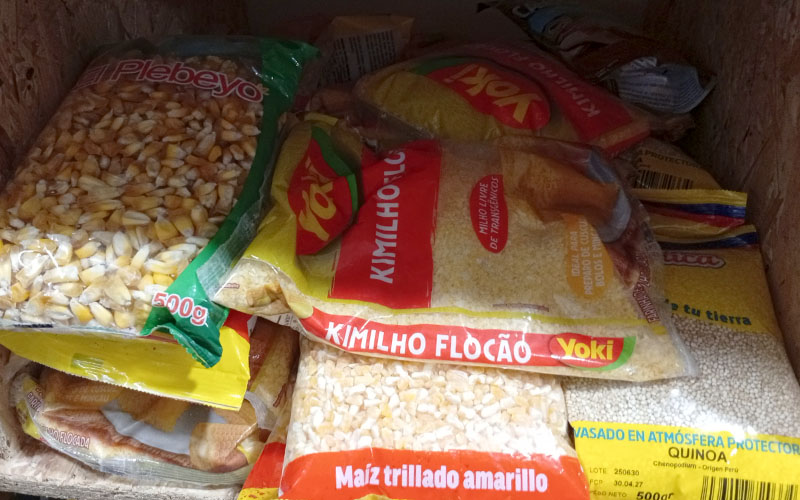 Alimentación latina en Errenteria - Harinas de maiz, pastas y cereales típicos de América Latina