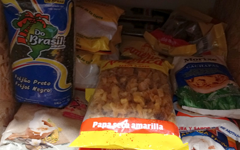 Alimentación latina en Errenteria - Harinas de maiz, pastas y cereales típicos de América Latina