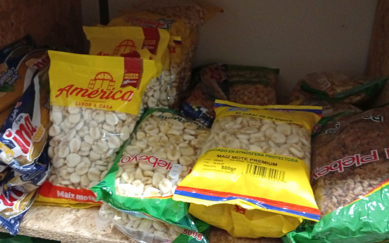 Alimentación latina en Errenteria - Harinas de maiz, pastas y cereales típicos de América Latina