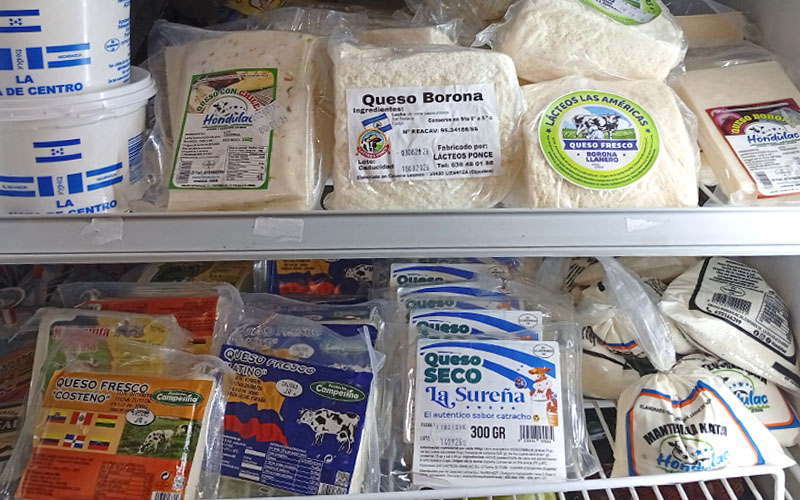 Alimentación latina en Errenteria - Quesos y lácteos latinos