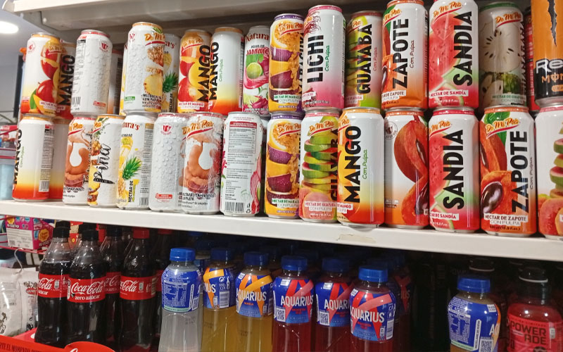 Alimentación latina en Errenteria - Refrescos típicos latinos