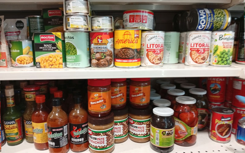 Alimentación latina en Errenteria - Salsas típicas latinas