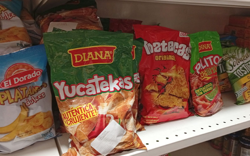 Alimentación latina en Errenteria - Snacks típicos latinos